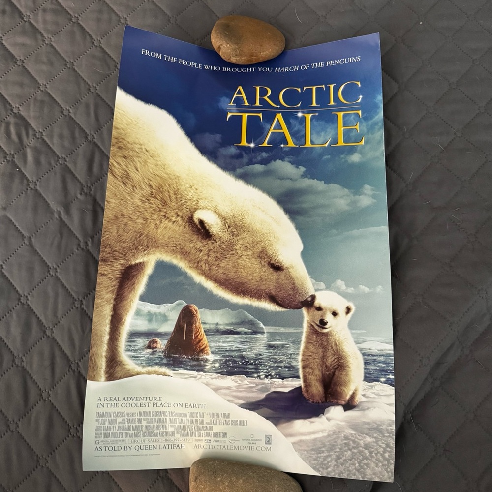 Arctic Tale Original 11x17 Activity Page Promotional Movie Poster